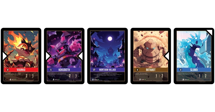 Completing row C — all 5 cells flipped your way — triggers a bonus claim.